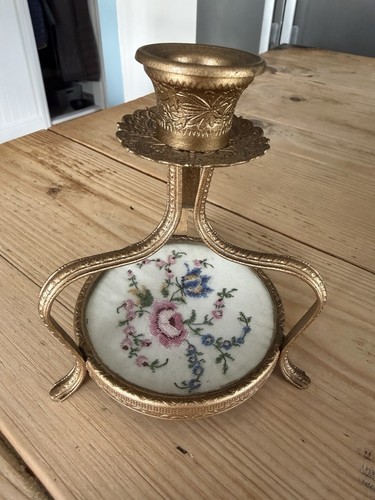 Vintage art nouveau candle - nouveau,