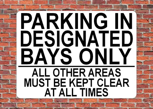 Parking designated bays - parking,