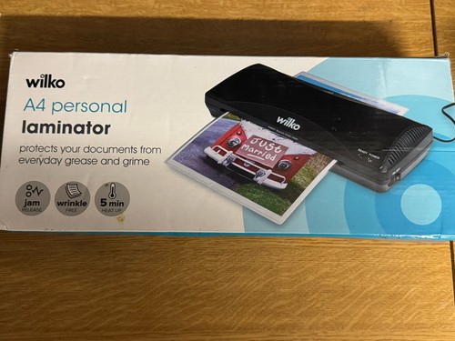 Wilko personal laminator - a4,