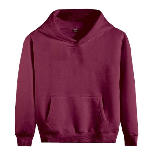 Kids plain hoodie jacket - jacket, warm