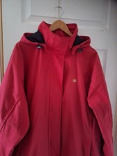 Trespass Womens Red "technical performance TP50" Waterproof Jacket Coat Size XXL
