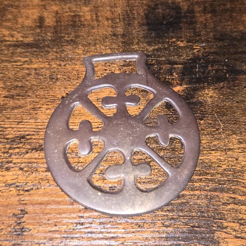 Vintage horse brass cart - vintage,