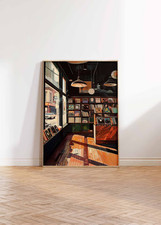 Retro Vinyl Record Store