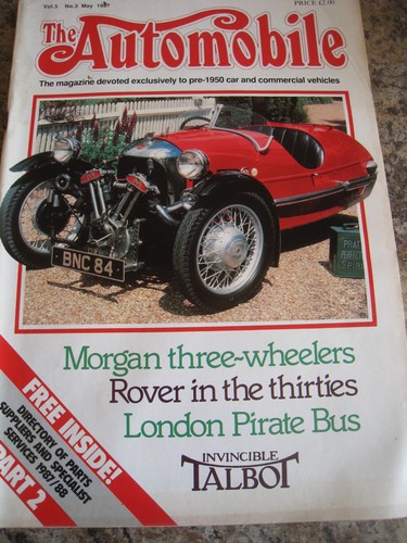 The automobile may 1987 morgan - may,