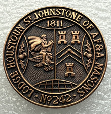 Scotland Masonic Token - Lodge Houstoun St. Johnstone No.242 - Scottish Coin