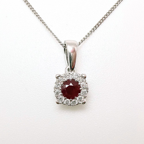 9ct white gold - white,