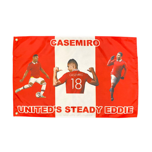 Casemiro steady eddie flag - casemiro, "steady