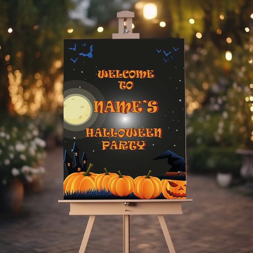 Personalised halloween party - halloween,