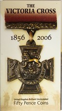 2006 50P - VICTORIA CROSS FIFTY PENCE - BRILLIANT UNCIRCULATED - BU - COIN PACK