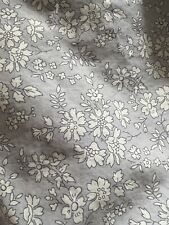 Coco & Wolf Single Fitted Sheet Liberty Capel Grey Flower RRP £106 UNUSED New!