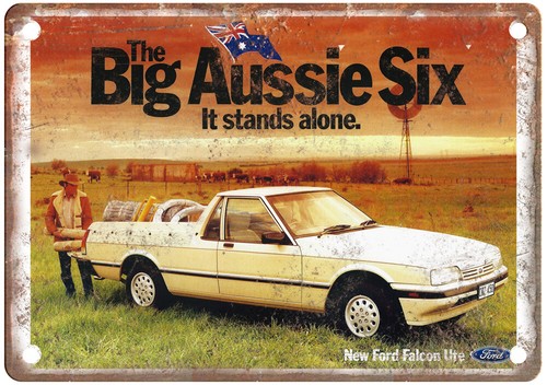 Vintage 1987 ford falcon - ford, ute
