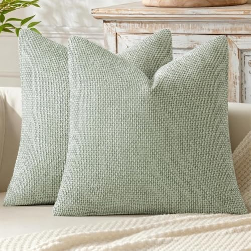 Set chenille cushion covers - set,