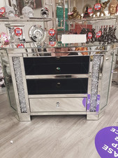 Silver Mirrored Diamond crush
