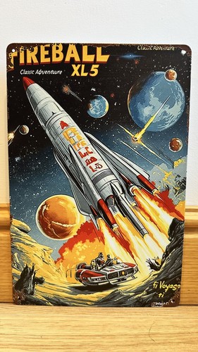 Fireball xl5 rocket - xl5, vintage