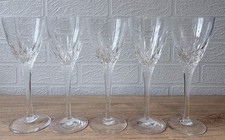 5 x Stuart Crystal Large Wine