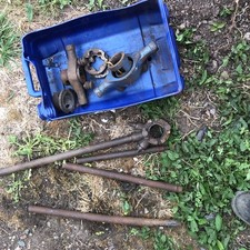 Reed Pipe Threaders Thread Conduit Various Job Lot 