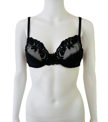 Rigby peller black - black, floral