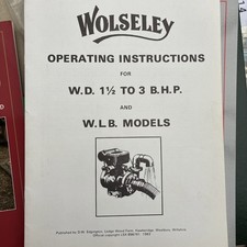 Wolseley stationary engine - wolseley,