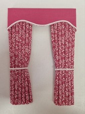 Dolls House Miniature Curtains
