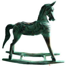 Wooden Rocking Horse Hand
