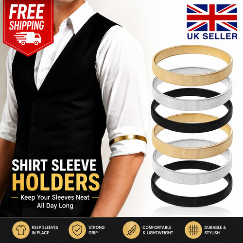 Sprung metal shirt sleeve - metal,