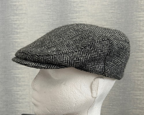 Mens harris tweed flat caps - tweed,