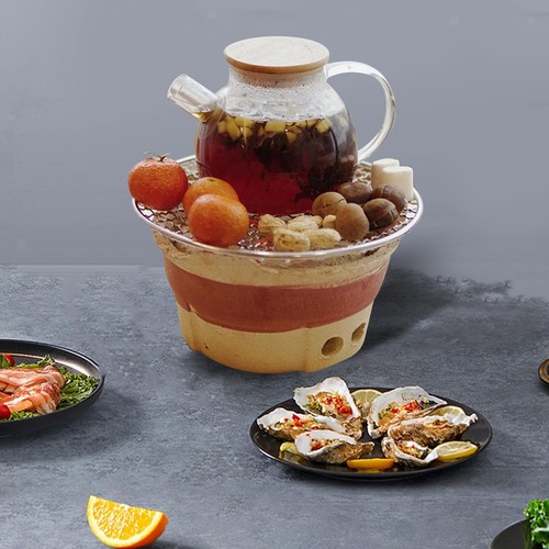 Carbon old fashion clay oven - old,