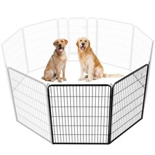 2 Panel Dog Playpen Metal Pet