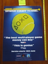 Anna Kournikova's Smash Court Tennis - PS1 - Original Game Store Poster A2