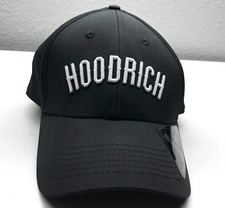 Hoodrich Baseball Cap Black Mens OSFM Adjustable Perforated Inside Zipper