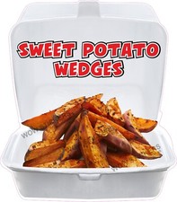 Sweet Potato Wedges in Take