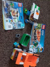 Lego City Dustbin Lorry And Road Swepper