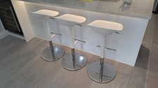 IKEA JANINGE Bar Stool - White (x3)