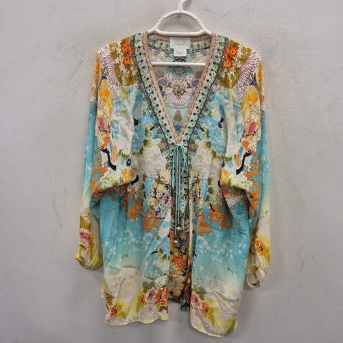 Camilla retro rainbow silk - retro's,