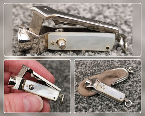 Antique cigar cutter - cigar, 1.85"