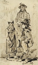 Small Antique Pen & Ink