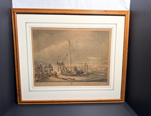 Antique 1818 tiger hunt - 1818,