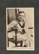 POSTCARD ROYALTY HRH PRINCE