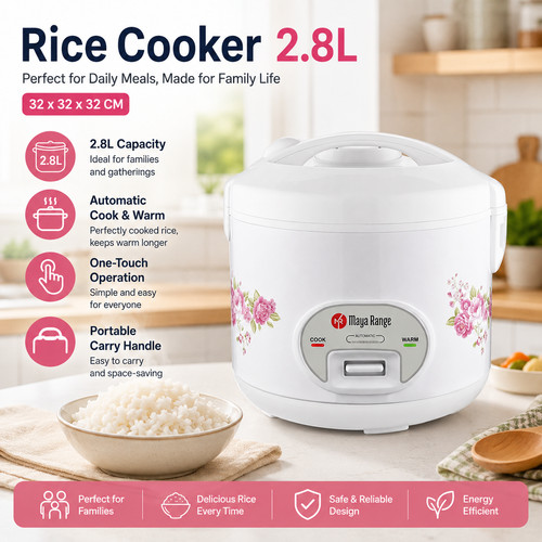 Deluxe rice cooker - rice,