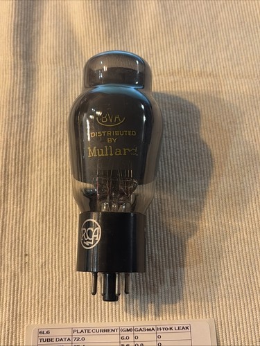 6l6 rca mullard x1 - -,