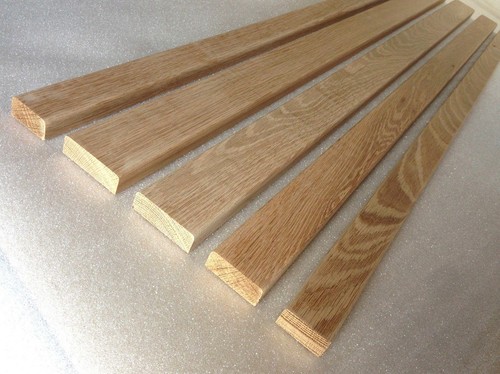 Oak garden bench slats - oak, solid