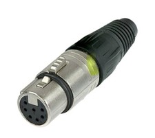Neutrik 7 Pin XLR NC7FX Female Connector