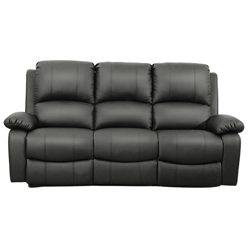 Milan recliner sofas - recliner, grey