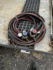 Oxygen & Acetylene Gas Axe Burning Cutting lines , gauges , flashback guards 