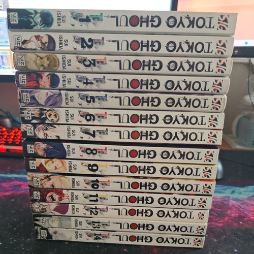 Tokyo ghoul manga volumes - ghoul, manga,