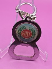 FIAT Metal Motors Keyring Key Ring - Vintage Souvenir Gift