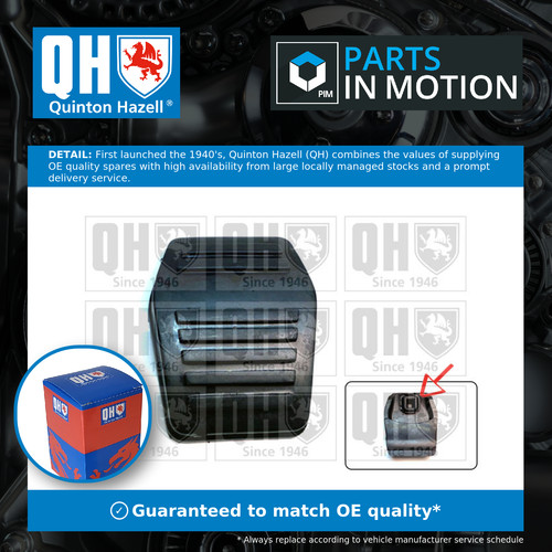 Brake pedal pad fits ford - pad,