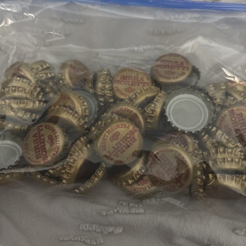 100x birra moretti - moretti, caps