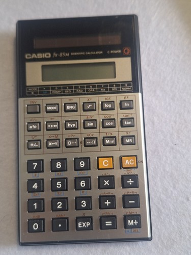 Vintage casio 85m - vintage, fx-85m