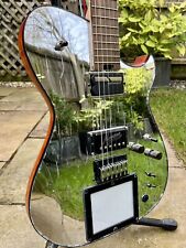 Manson MBM-2 Cracked Mirror Modified Guitar Sustainiac Xy Midi Pad